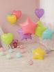 Picture of PASTEL LIME STAR FOIL BALLOON 18 INCH
